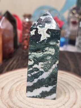 Green Unicorn Jasper Tower G (2.5 In) Inner Child  Work